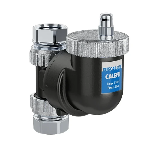 Caleffi 551 DisCalSlim luchtafscheider FF 3/4 x 3/4 - universeel horizontaal/verticaal - kunststof 551805