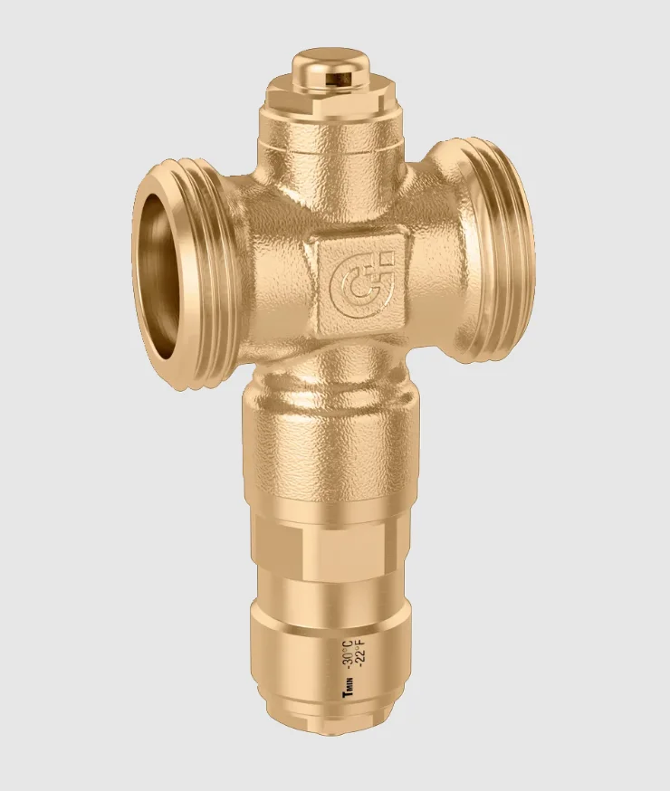 Caleffi IStop CLASSIC vorstbeveiligingsklep 0-90grC 1 1/4 inch - caleffi (ex 108701) 108702