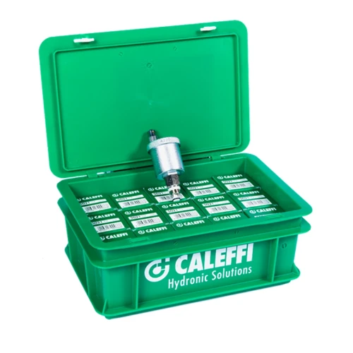 Caleffi Promobox Minical automatische ontluchter 1/2 M - chroom (box van 15st) - prijs per box NLPRO502142-A