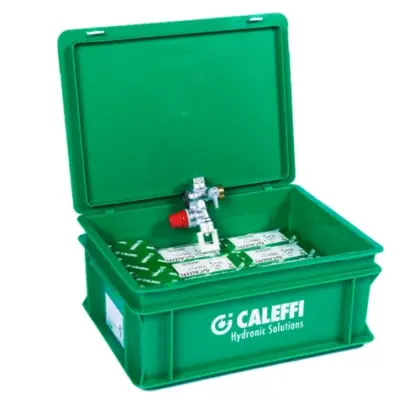 Caleffi NLPRO526150 Caleffi promobox boilerveiligheidsgroep MF 3/4 x 3/4 7 bar (box van 10st) - prijs per box