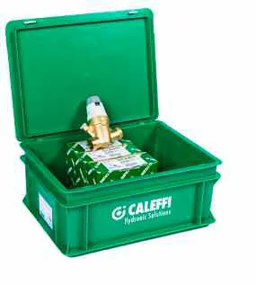 Caleffi PROMOPAKKET drukverminderaar 3/4 max.druk 25 bar met manometeraansluiting (3st/box) Caleffi NLPRO535050