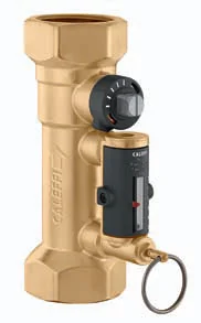 Caleffi Strangregelventiel 2 met debietmeter 50 tot 200 l/min caleffi 132902