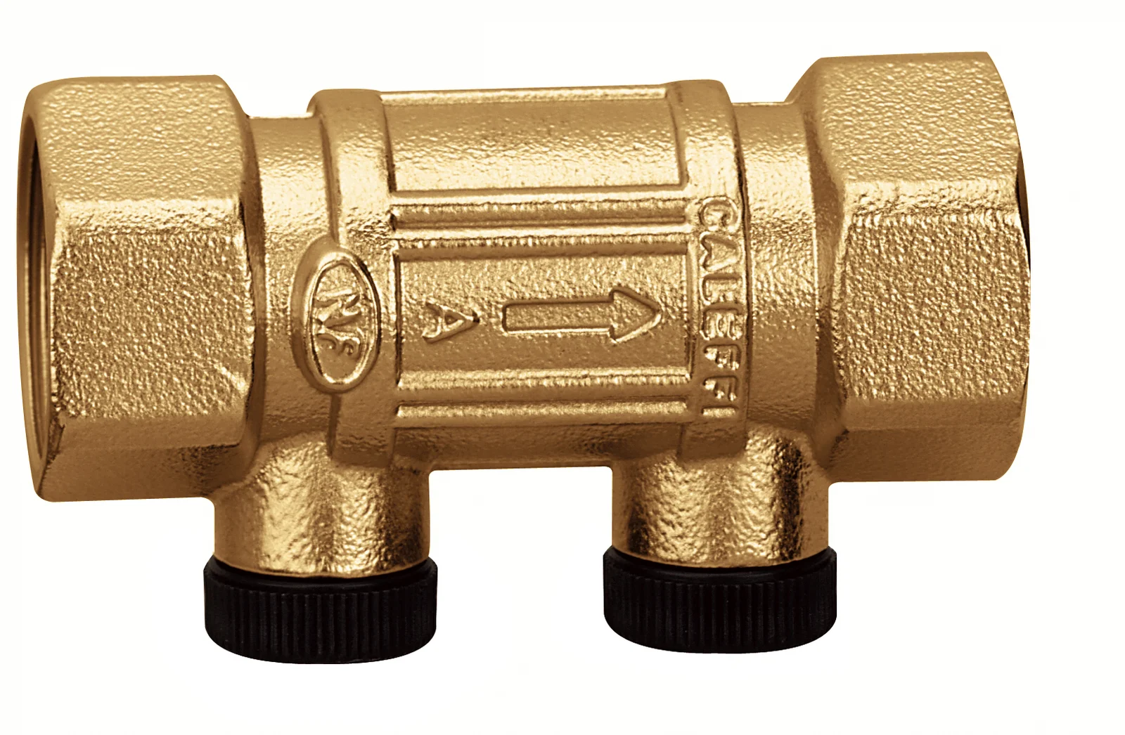 Caleffi Terugslagklep Caleffi 1/2" messing binnendraad 3045 304540