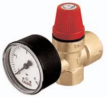 Caleffi Veiligheidsklep Caleffi 1/2" binnendraad 3/4" binnendraad 3bar geschikt voor verwarming 5321 532143