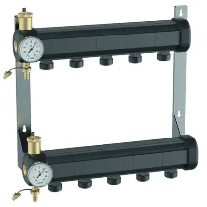 Caleffi Voorgemonteerde verdeler 7 kringen caleffi 1107G5