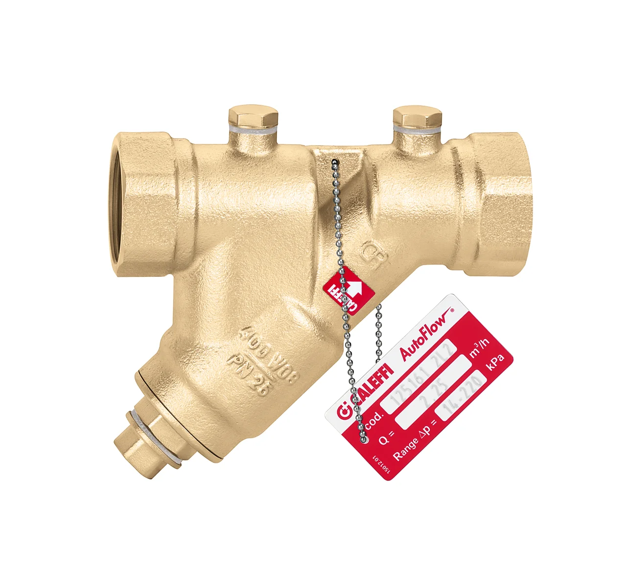 Caleffi Constant debietregelaar Caleffi Autoflow 1" 2.5m3/h PN25 1251612H5