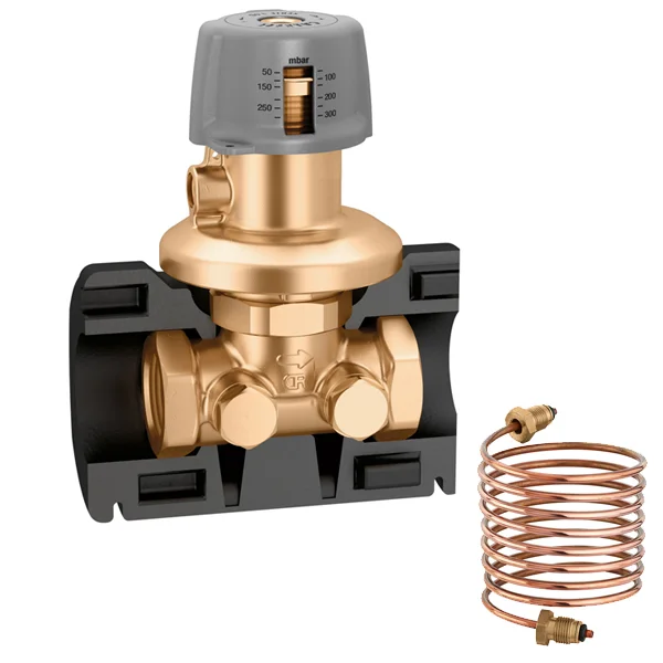 Caleffi Drukverschilregelaar 2 instelbaar 5-30 kPa caleffi 140392