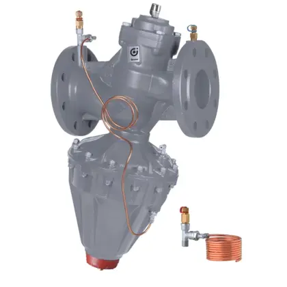 Caleffi Mod. Drukverschilregelaar DPCV ekoflux D DN65 200-800 mbar 140506