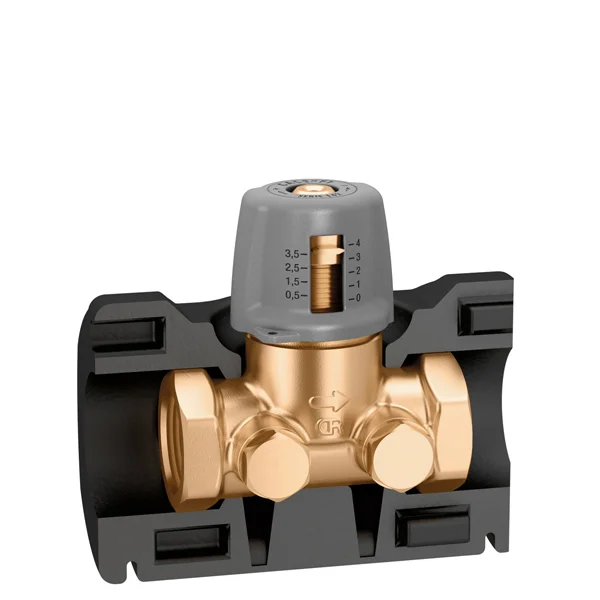 Caleffi Strangregelventiel 3/4 incl isolatie caleffi 142150