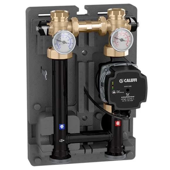 Caleffi Pompgroep hoge temp 1F met pomp alpha 2L 25-60 R/L caleffi 165600A2L