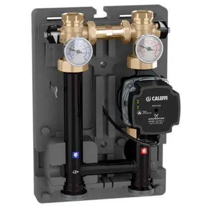 Caleffi Pompgroep vaste temperatuur 1F met pomp UPML 25-95 caleffi 165601UPM