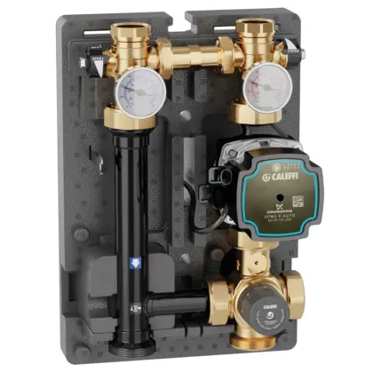 Caleffi Pompgroep thermostatische regeling 1 INT125 ALPHA 2L caleffi 166600A2L