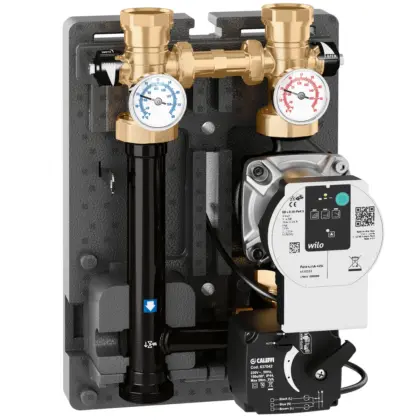 Caleffi Gemotoriseerde pompgroep 1 1/4 DN25 INT125 25/9 230V caleffi 167662HE4