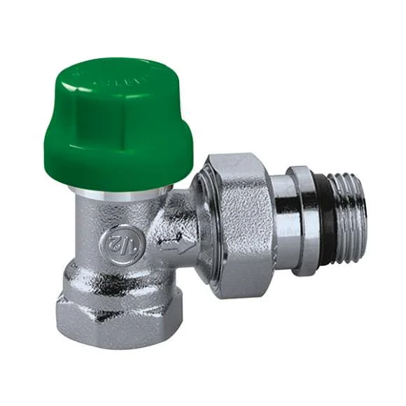 Caleffi Dynamisch thermostatisch radiatorventiel haaks 1/2 staalbuis caleffi 230402
