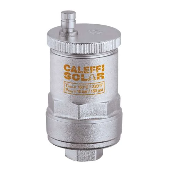 Caleffi Luchtafscheider Caleffi Discal 251 1/2" 15 binnendraad horizontaal/verticaal 251004