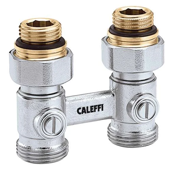 Caleffi Recht 2-pijps ventiel 1/2m Caleffi 301041