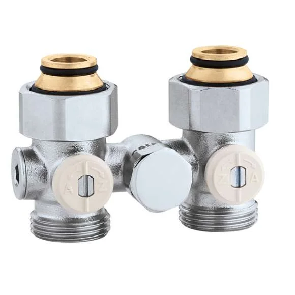 Caleffi Kogelafsl-koppeling 1p.recht 3/4 f 3/4 m Caleffi 301250