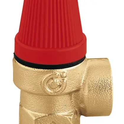 Caleffi Veiligheidsklep Caleffi 1/2" binnendraad 1/2" binnendraad 8bar geschikt voor verwarming 311 311480