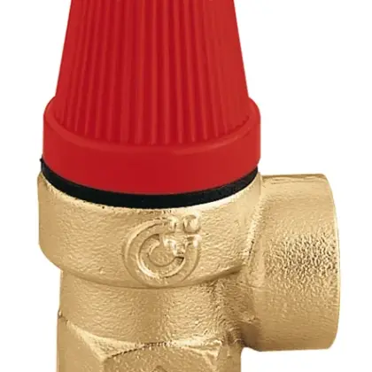 Caleffi Veiligheidsklep Caleffi 3/4" binnendraad 3/4" binnendraad 6bar geschikt voor verwarming 311560