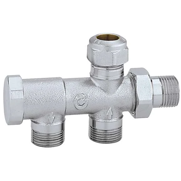 Caleffi Onderblok tweep. syst. 1/2 23p1,5 Caleffi 328401