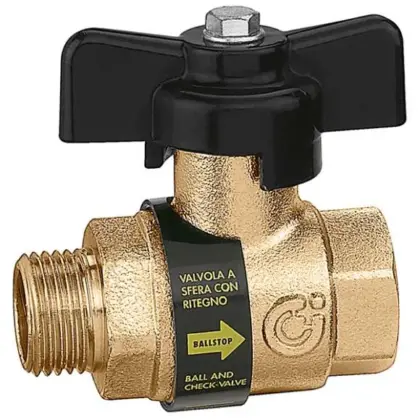 Caleffi Kogelvent.met keerklep mf 1/2 Caleffi 332400