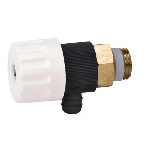Caleffi Aftapkr. m/draaib.aftap 1/4 Caleffi 337221