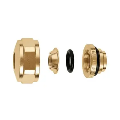 Caleffi Knelkoppeling Caleffi messing 3/4" geschikt voor: koper staal 347 347510