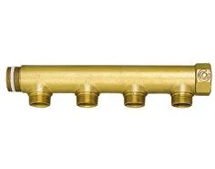 Caleffi Verdeler voor CV messing Caleffi 3/4" + 2 x 23 p .1