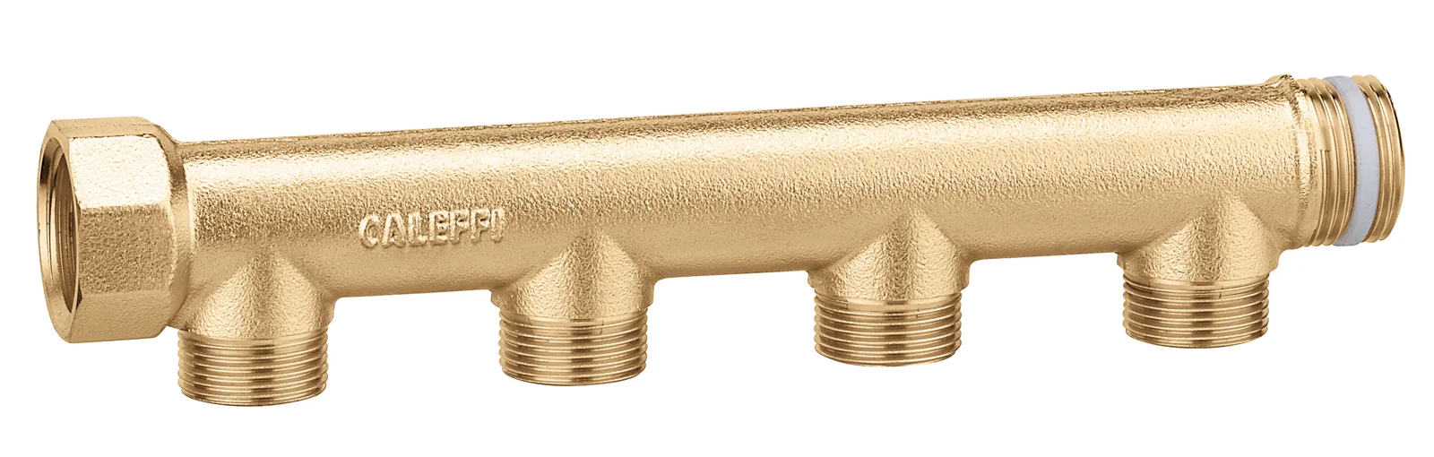Caleffi Verdeler voor CV messing Caleffi 1" + 2 x 23 p .1,5 350620