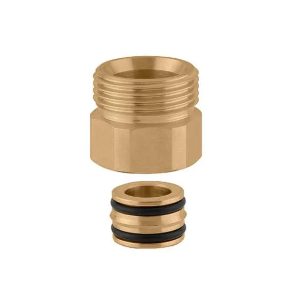Caleffi Draadovergangsstuk messing 23 p .1,5 M  x  3/4" M Caleffi 383 383550
