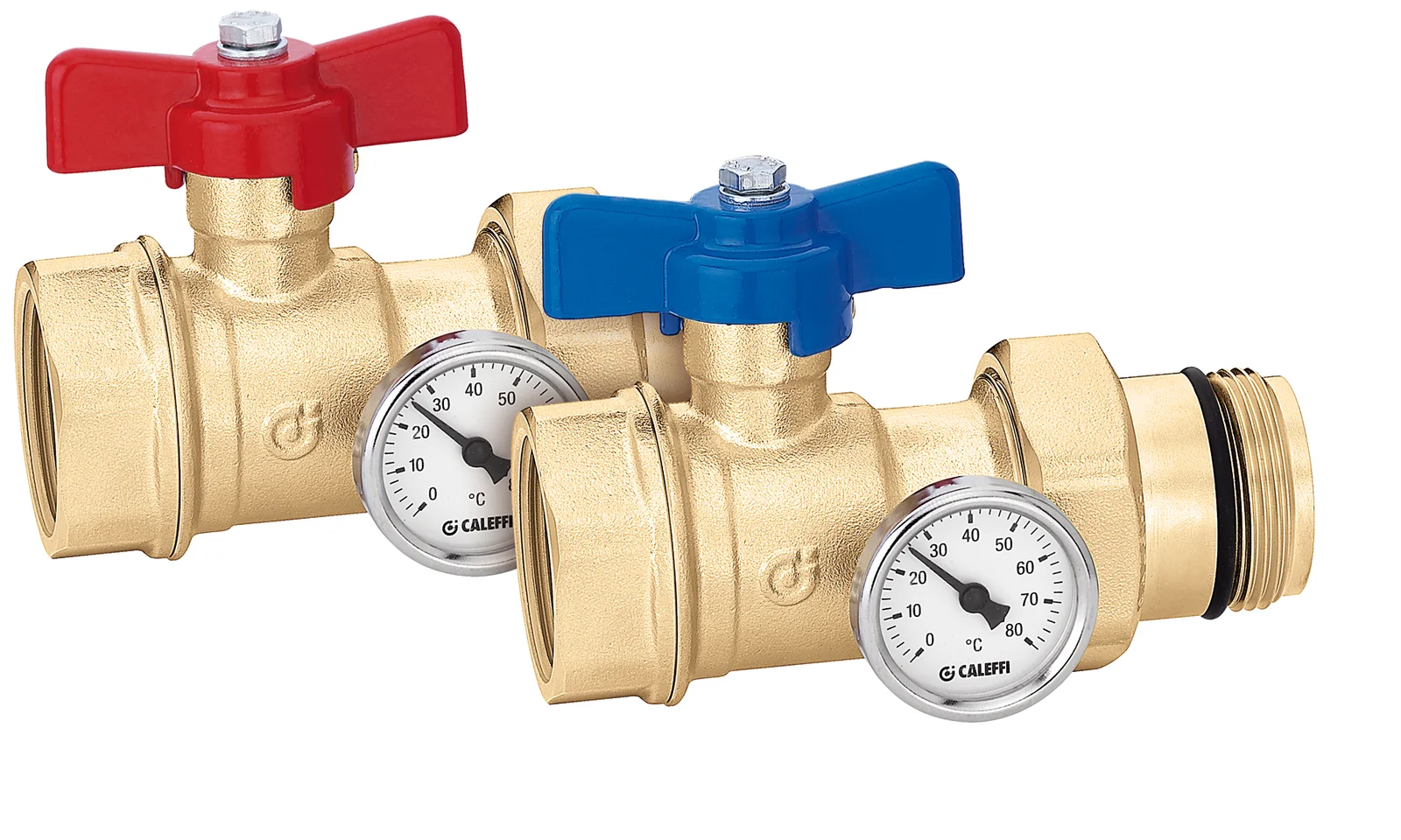 Caleffi Vlinderkraan met volle doorlaat DN 5/4" FM PN10 Caleffi 391 391177