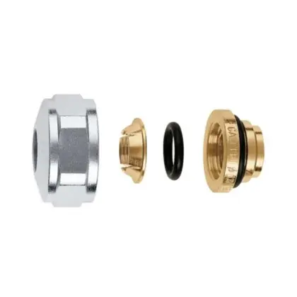 Caleffi Knelkoppeling Caleffi messing 3/4" geschikt voor: koper staal 437 437514