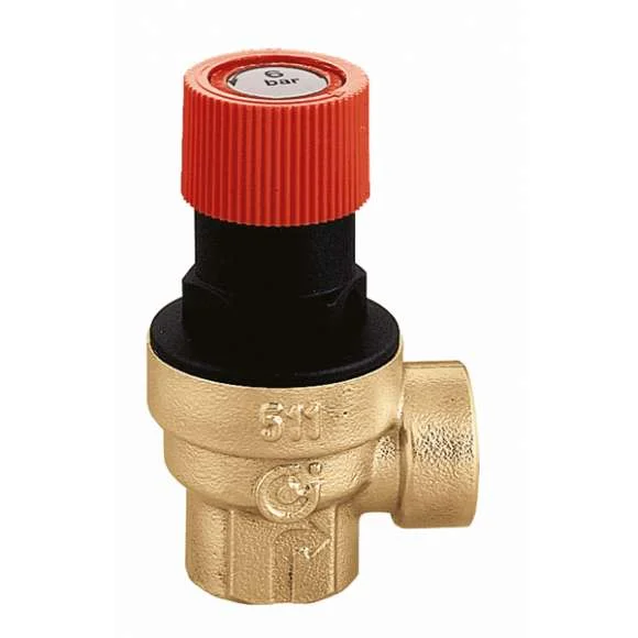 Caleffi Veiligheidsklep Caleffi 1/2" binnendraad 1/2" binnendraad 1.5bar 513415