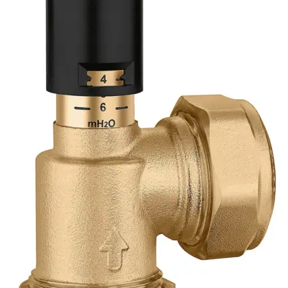 Caleffi Drukverschilregelaar Caleffi 22mm 10-60kPa PN10 messing 518002