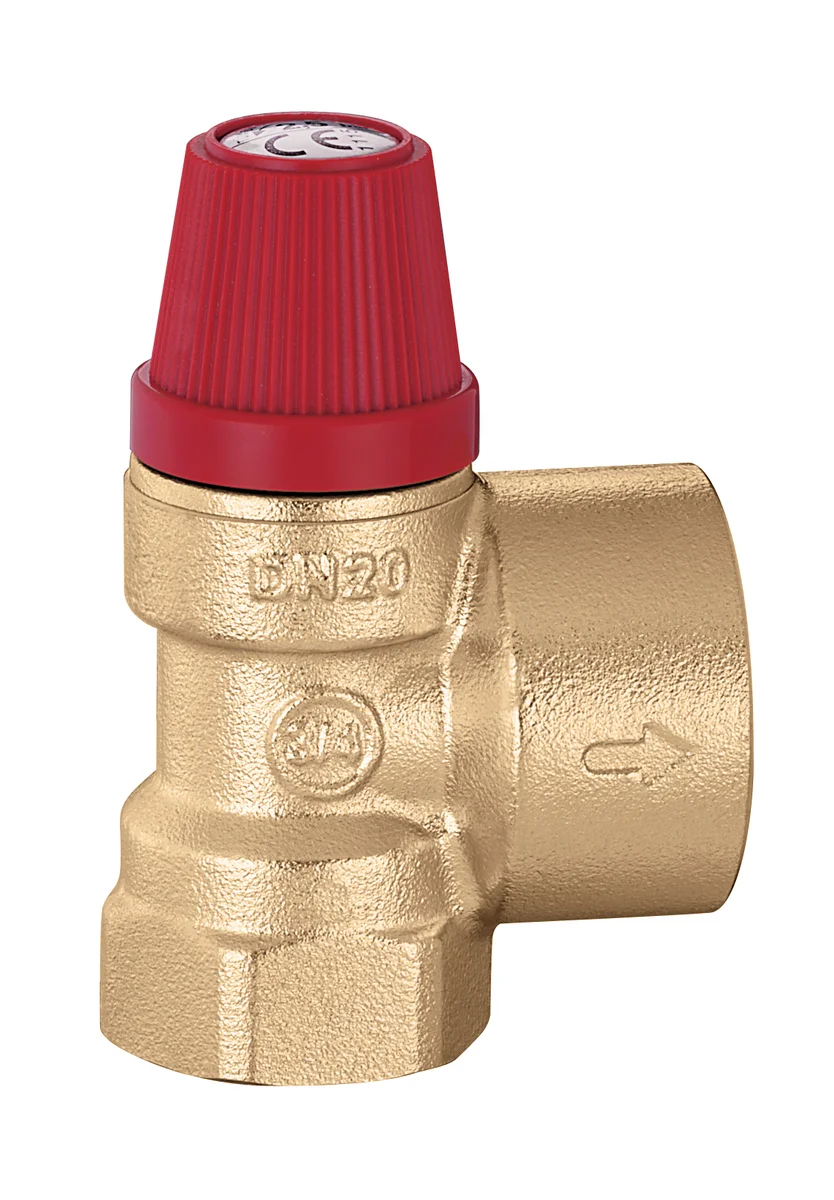 Caleffi Veiligheidsklep Caleffi 3/4" binnendraad 1" binnendraad 2.5bar geschikt voor verwarming 530 530525