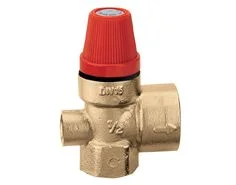 Caleffi Veiligheidsklep Caleffi 1/2" binnendraad 3/4" binnendraad 2.5bar geschikt voor verwarming 5322 532242