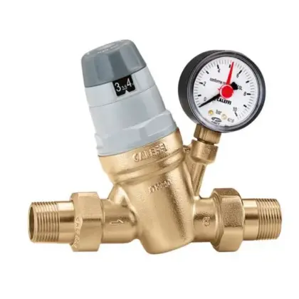 Caleffi Reduceerventiel monoblokpatr. + manometeraansl 3/4 pmax 25bar caleffi 535050H