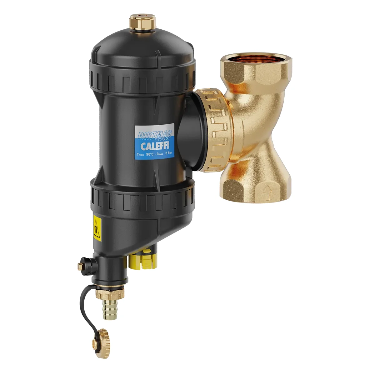Caleffi Vuilafscheider Caleffi Dirtmag 5/4" 28 binnendraad met magneet intern 545307