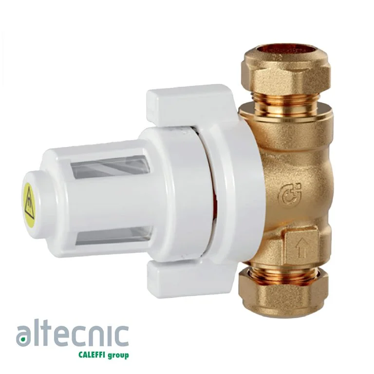 Caleffi Vuilafscheider Caleffi 22mm 22 met magneet intern 545912
