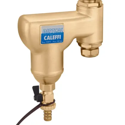 Caleffi Vuilafscheider Caleffi Dirtcal 5469 22mm 22 persmof verticaal 546902