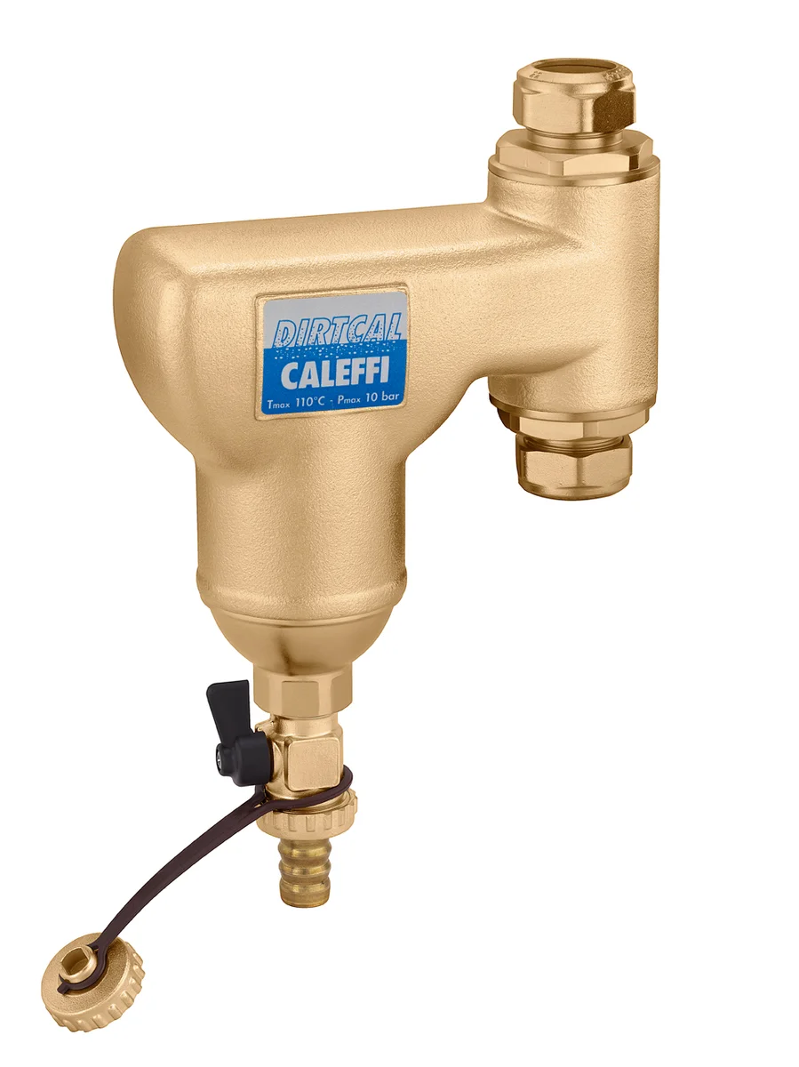 Caleffi Vuilafscheider Caleffi Dirtcal 5469 22mm 22 persmof verticaal 546902