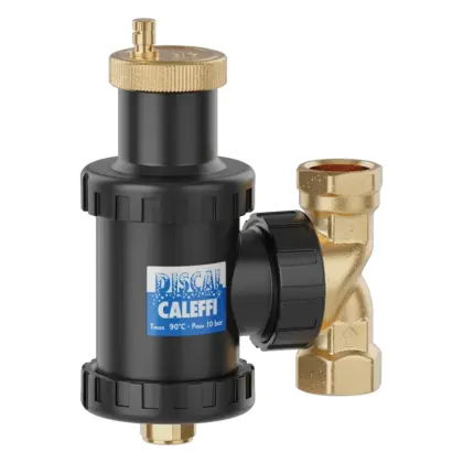 Caleffi Luchtafscheider Caleffi Discal 3/4" 20 binnendraad horizontaal/verticaal 551205