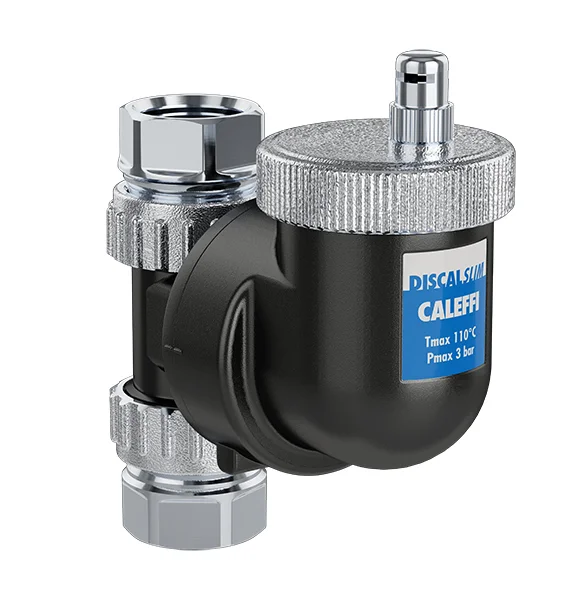 Caleffi Luchtafscheider Caleffi DiscalSlim 551 3/4" 20 binnendraad horizontaal/verticaal 551805