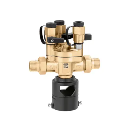 Caleffi Terugslagklep Caleffi 1/2" messing buitendraad 574004