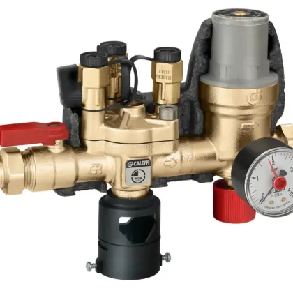 Caleffi Compacte vulcombinatie met isolatie. Caleffi 574011