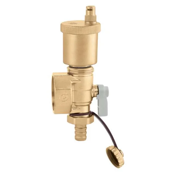 Caleffi Eindgroep met manuele ontluchter Caleffi 599675
