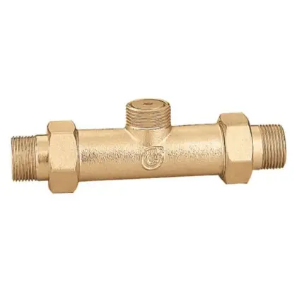 Caleffi By-pass t voor zonevent.3/4 u8 Caleffi 635580