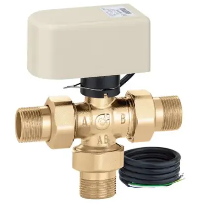 Caleffi 3-weg zoneventiel. met verdeelfunctie 24V + verhoogde kv. Caleffi 644355