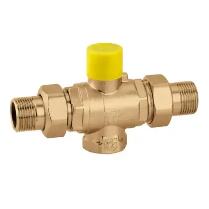Caleffi Drie-weg zonevent. kogelafs.1 Caleffi 648060