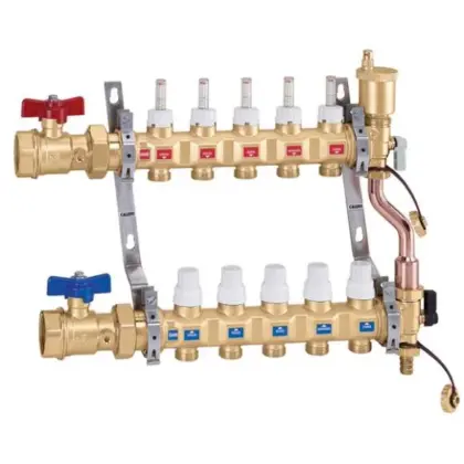 Caleffi Voorgemonteerde collector Caleffi 6686O5S1